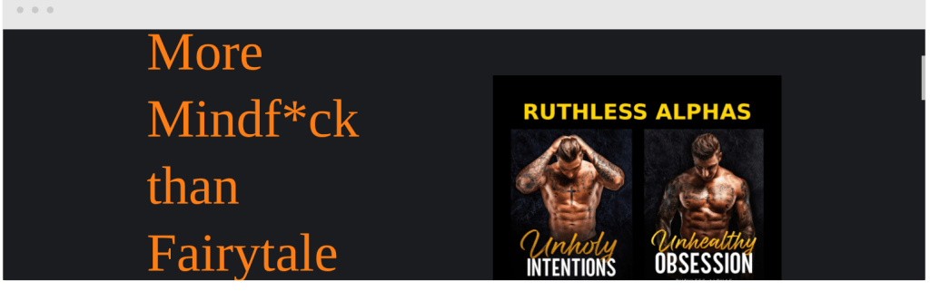 Unhealthy Obsession – Chapter II – Part&nbsp;1